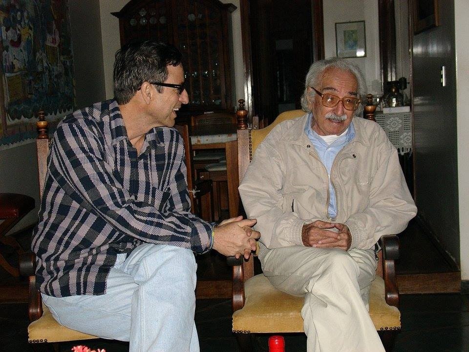 Foto Bosco Martins e Manoel de Barros